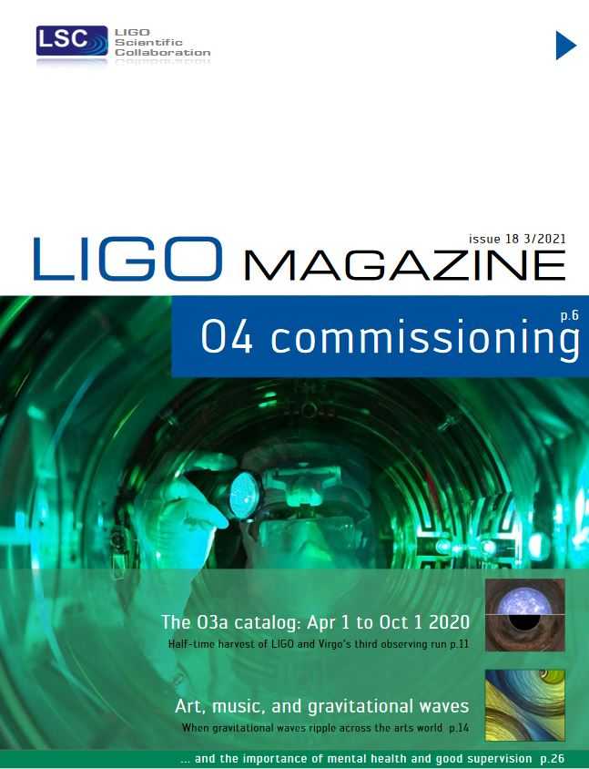 News-Image 56 of: New LIGO Magazine Issue 18 is out