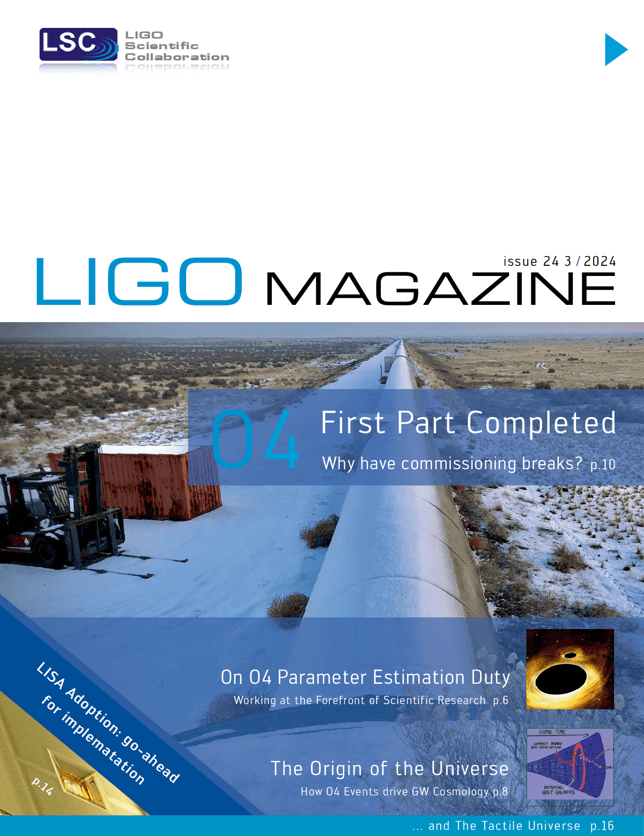 News-Image 4 of: New LIGO Magazine Issue 24 is out!