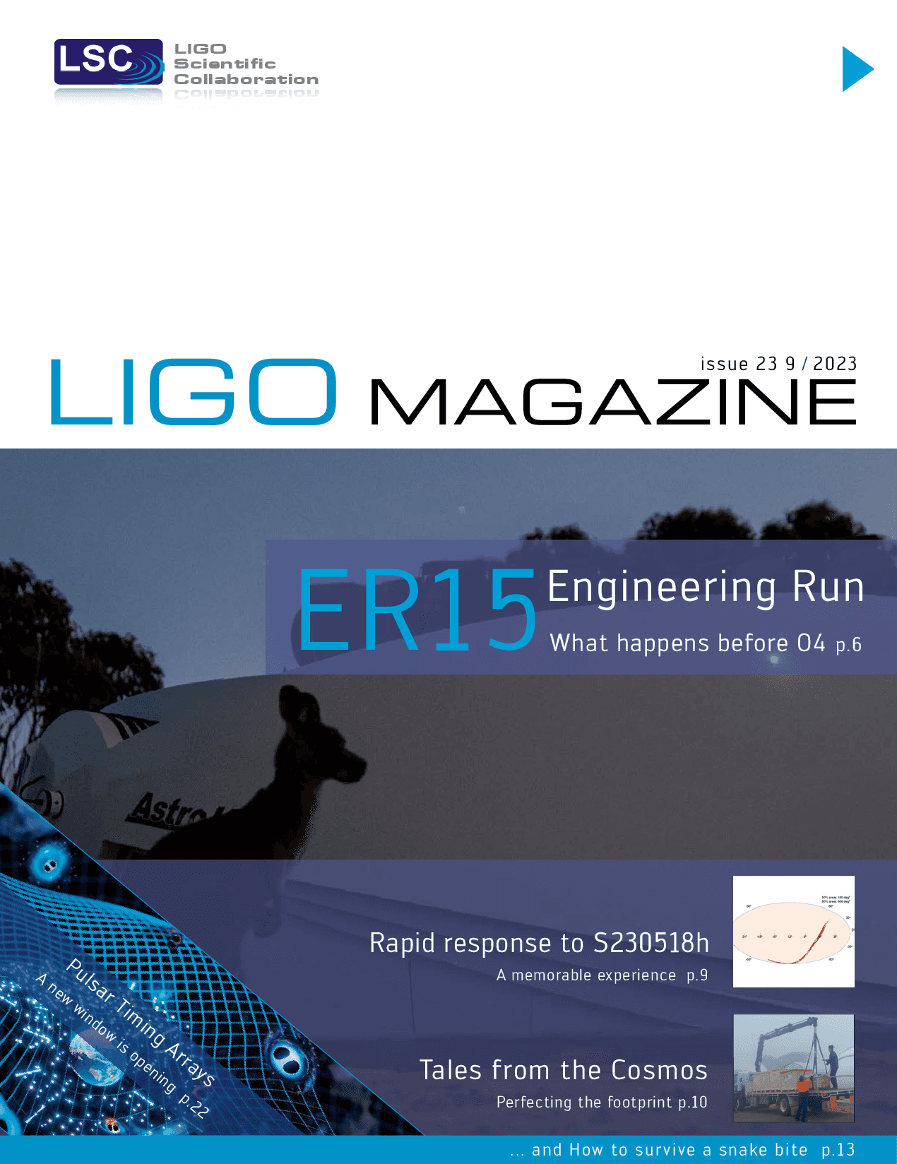 News-Image 16 of: New LIGO Magazine Issue 23 is out