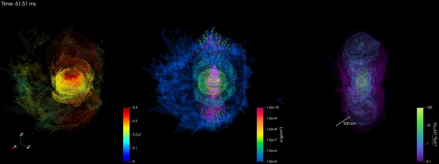 News-Image 5 of: What fuels the powerful engine of neutron star mergers?