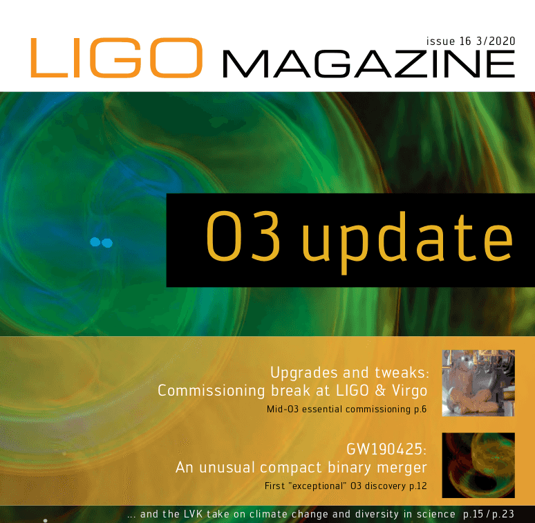 News-Image 73 of: The new LIGO Magazine Issue 16 is out!